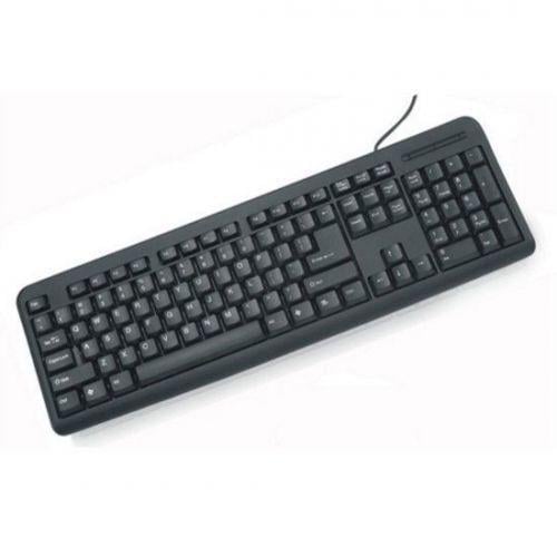 Клавіатура класична UKC KEYBOARD X1 K107 USB 440x136х20 мм Чорний