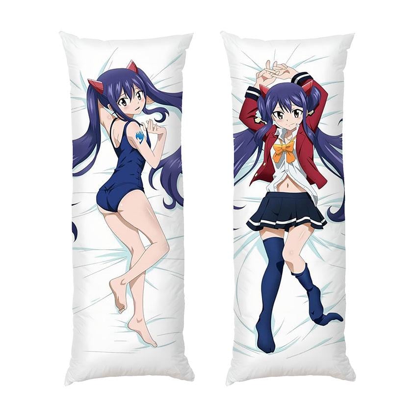 Подушка дакимакура Cute Vendi Marvel Anime Fairy Tail габардин 150х50 см Подушка дакимакура Cute Vendi Marvel Anime Fairy Tail габардин 150х50 см