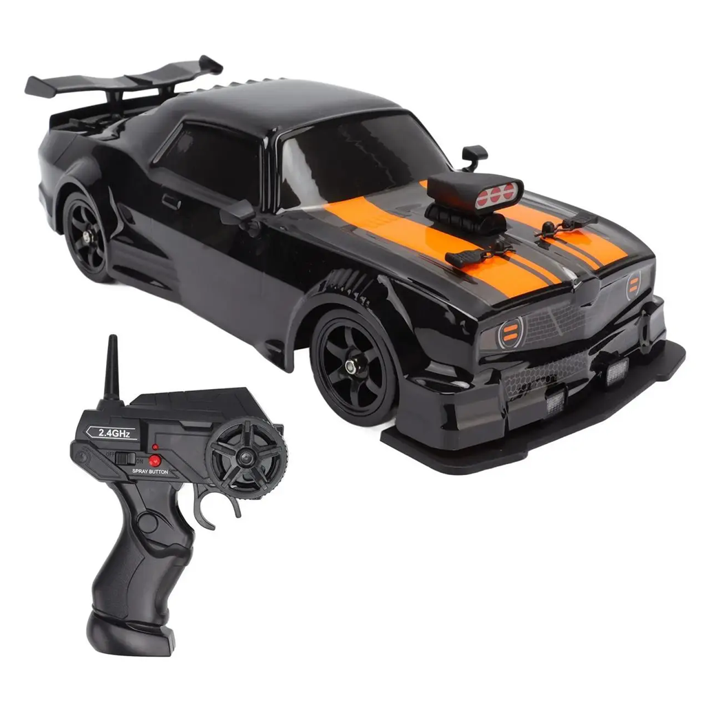 Машинка для дрифту на радіокеруванні Dodge Challenger 4WD з димом та світлом (238)