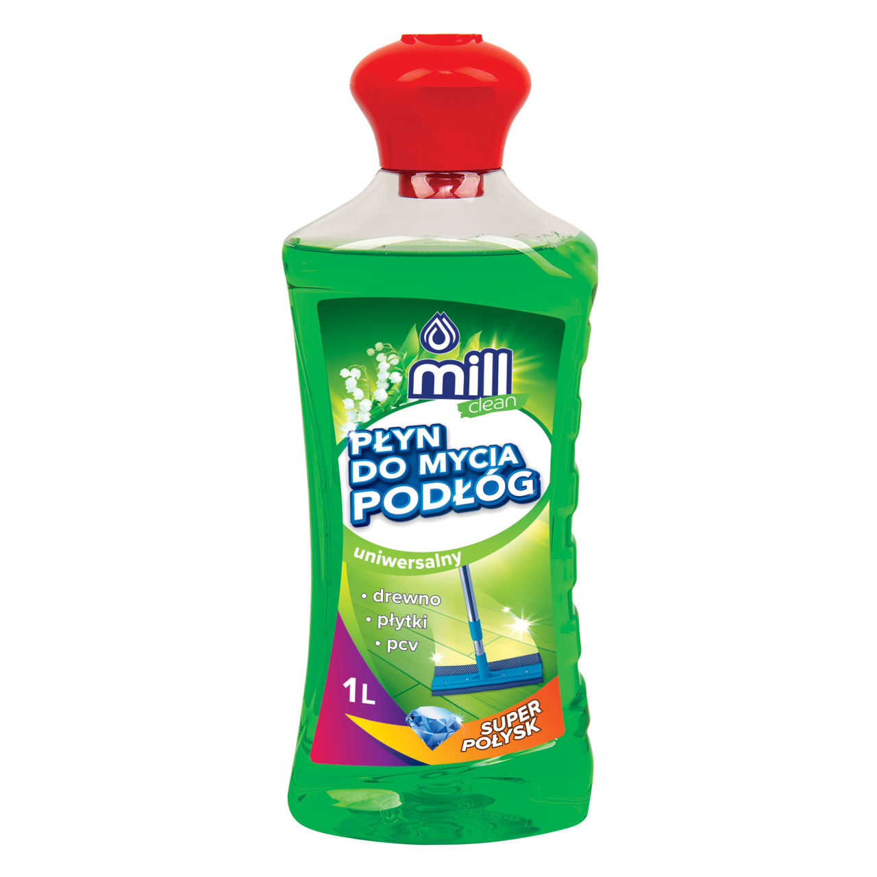 Засіб для миття підлоги MILL Clean Конвалія 1 л