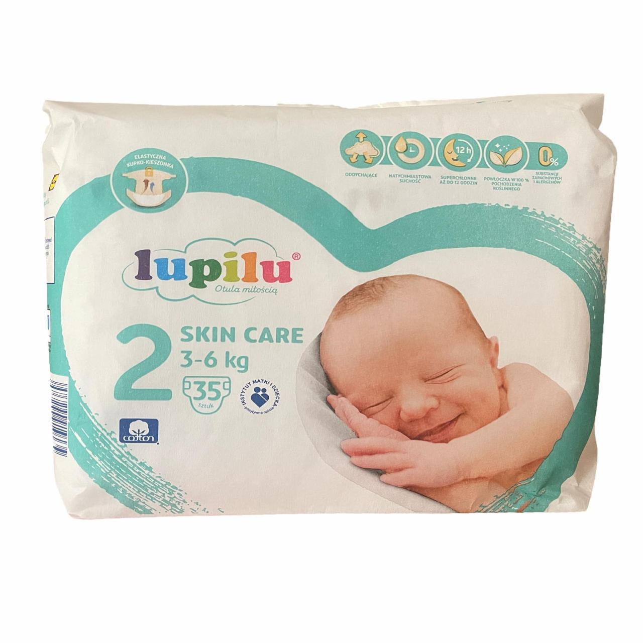 Підгузки Lupilu Skin Care 2 Mini 3-6 кг 35 шт. (2564234746)