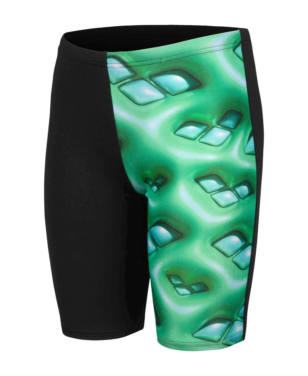 Плавки-боксери дитячі Arena FOAM SWIM JAMMER 128 см Чорний/Бірюзовий (008172-560 128)