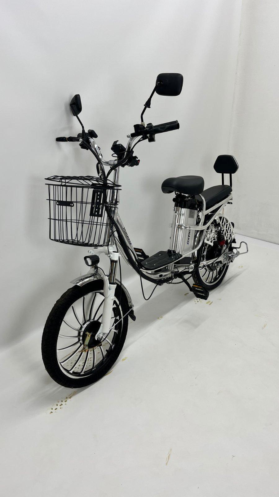 Електровелосипед двомісний MINAKO V4 PRO 500W/60V/18Ah із заднім амортизатором Сірий - фото 8 Електровелосипед двомісний MINAKO V4 PRO 500W/60V/18Ah із заднім амортизатором Сірий - фото 8