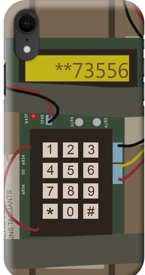 Чохол силіконовий FTS для Apple iPhone Xr CSGO Бомба (5345B)