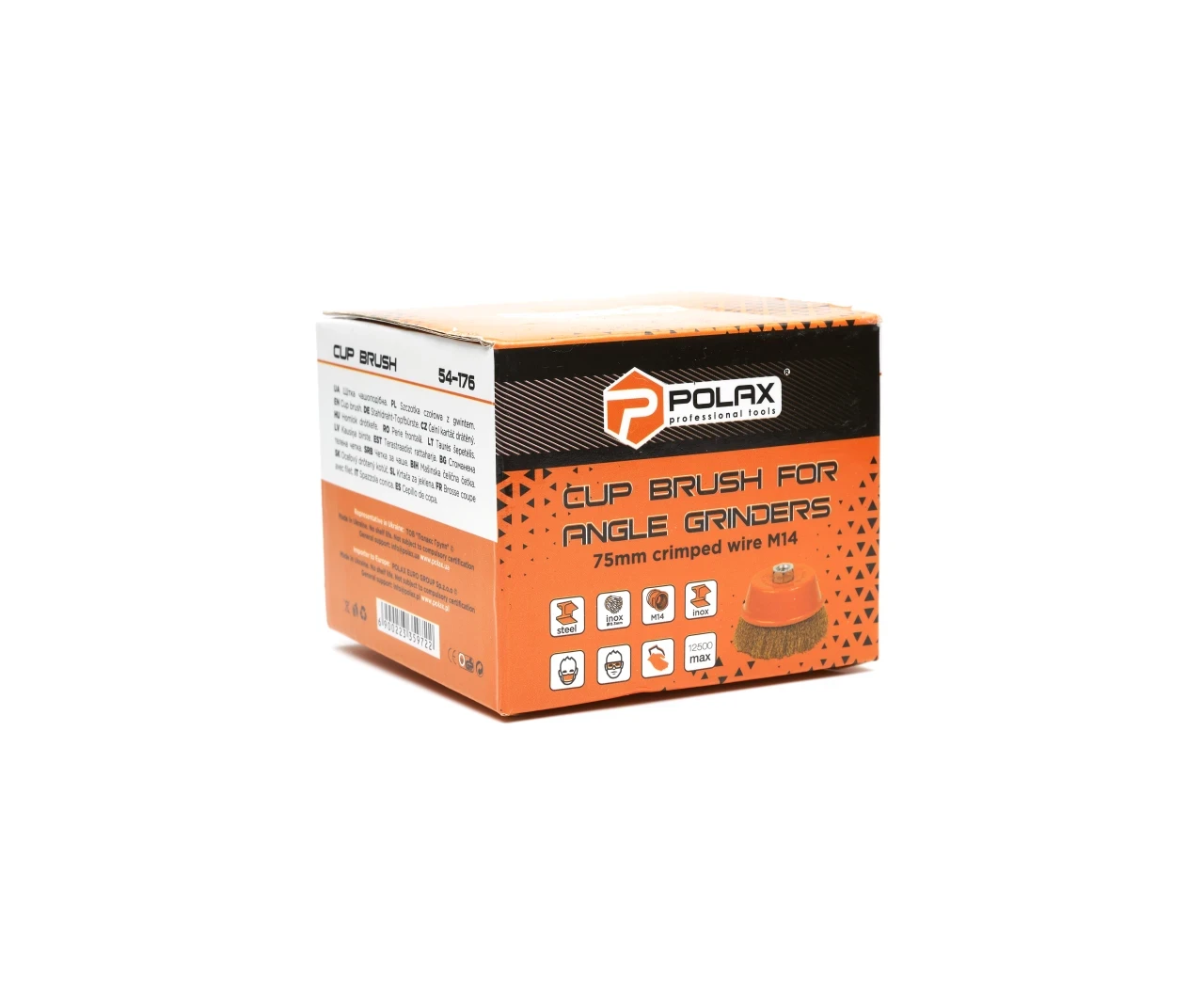 Щетка чашеобразная для УШМ рифленая M14 75 мм (27734142) - фото 2