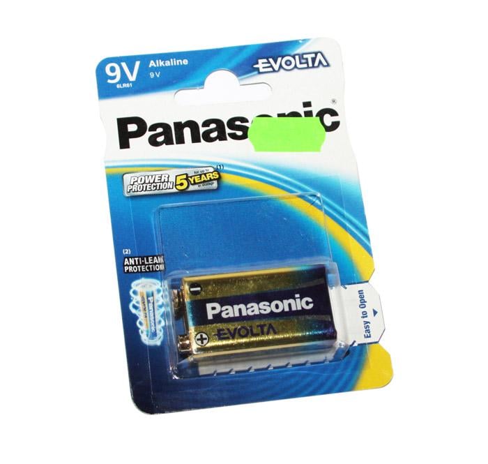 Крона Panasonic 6LR61 Evolta 9V 1 шт. (6LR61EGE/1BP)
