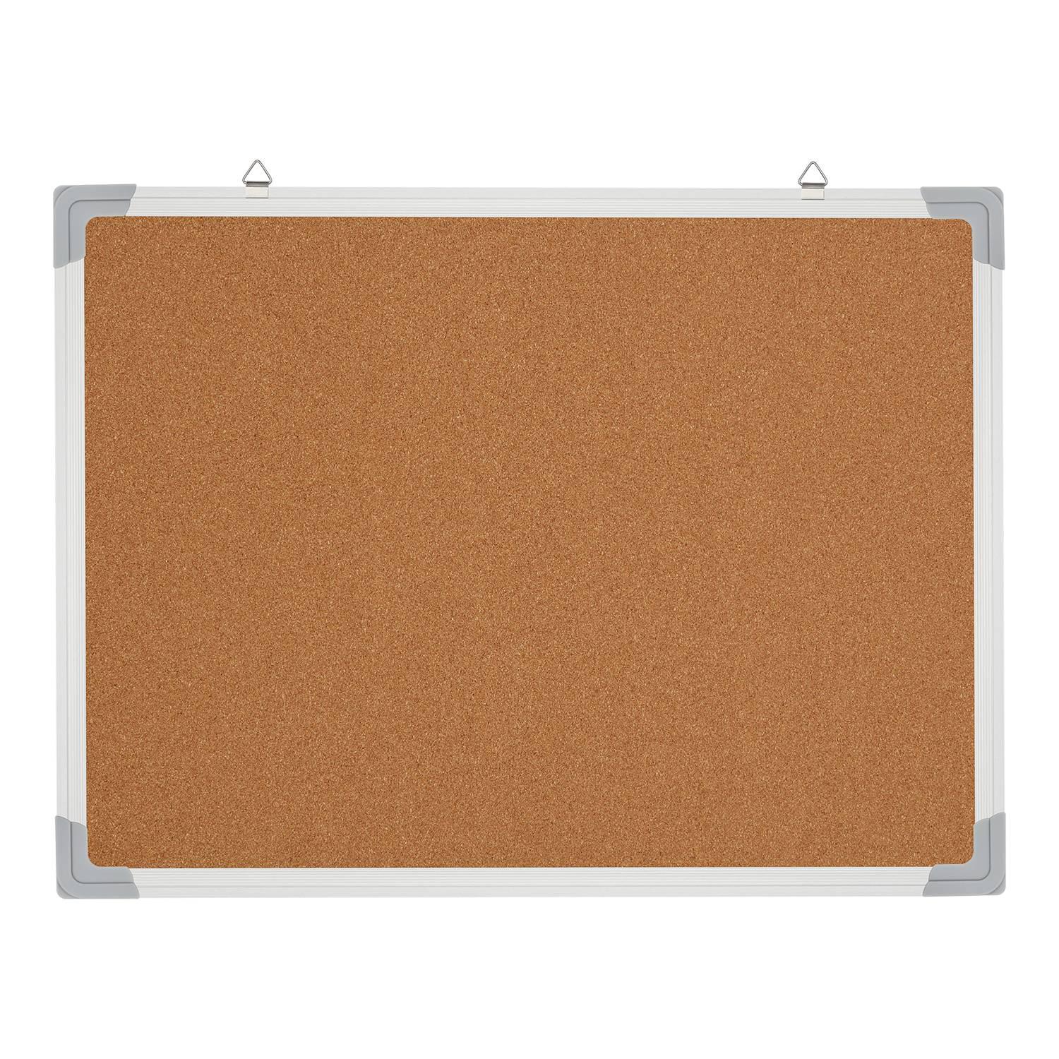 Офісна дошка пробкова Buromax в алюмінієвій рамці 90х120 см (BM.0018) Офісна дошка пробкова Buromax в алюмінієвій рамці 90х120 см (BM.0018)