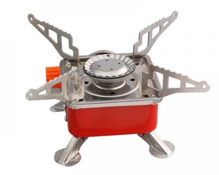 Плита настольная газовая одноконфорочная UKC K-202 с пьезоподжигом