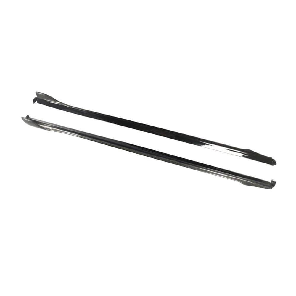 Пороги боковые E63 AMG 2020-2023 DDCarbon для Mercedes E-сlass W213 2016-2023 гг. натуральный карбон (147912)