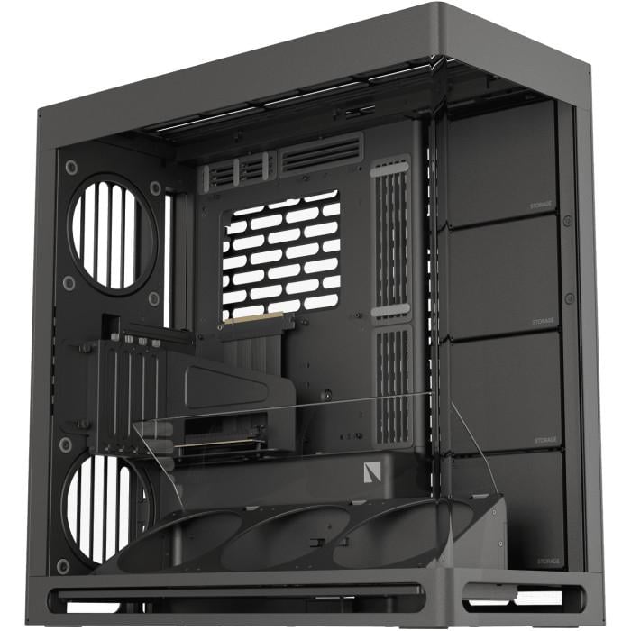 Корпус для ПК HAVN HS 420 VGPU Edition Midi-Tower no PSU E-ATX/ATX/MicroATX/Mini-ITX Black (HVN-CA-HS420-08)