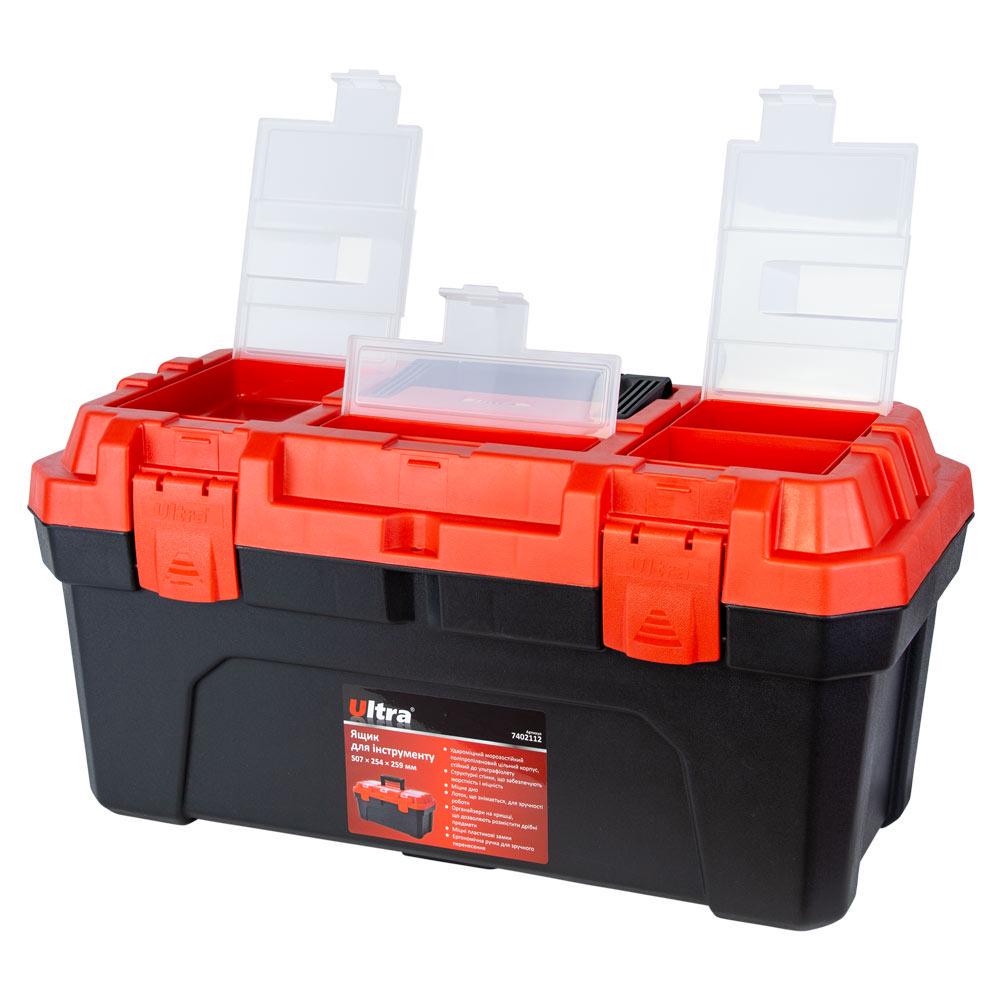 Ящик для инструмента Ultra 507x254x259 мм (7402112) - фото 2 Ящик для инструмента Ultra 507x254x259 мм (7402112) - фото 2