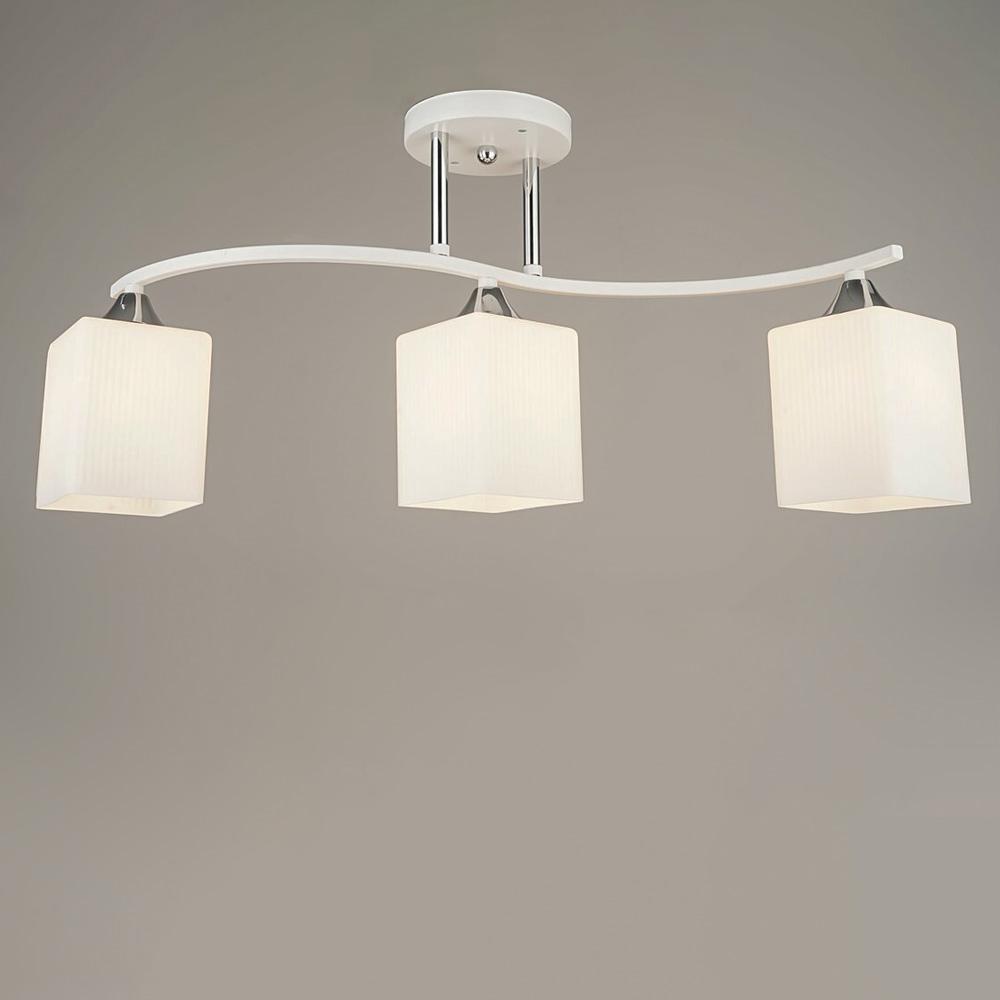 Люстра потолочная Light House SRS-19576/3 Белый/Хром