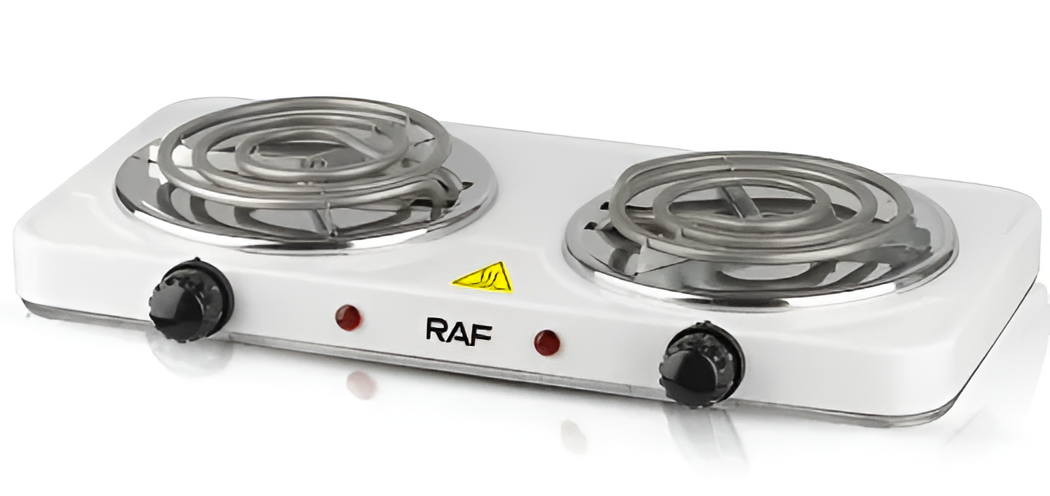 Плита электрическая двухконфорочная RAF 8020B (10-18-RAF043)
