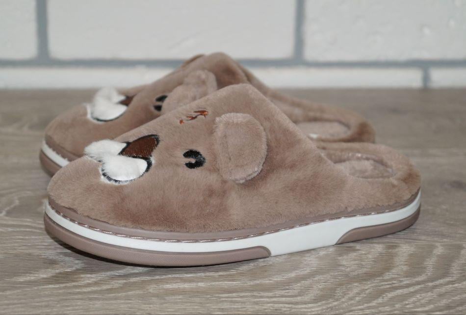 Тапочки комнатные Scarrhett 32/33 р. 20,5 см Коричневый (30123-3233) - фото 3 Тапочки комнатные Scarrhett 32/33 р. 20,5 см Коричневый (30123-3233) - фото 3