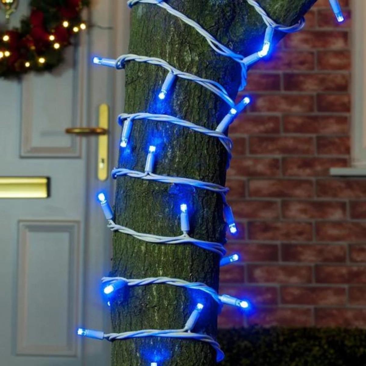 Гирлянда новогодняя уличная Ledlight 10 м Синий Гирлянда новогодняя уличная Ledlight 10 м Синий