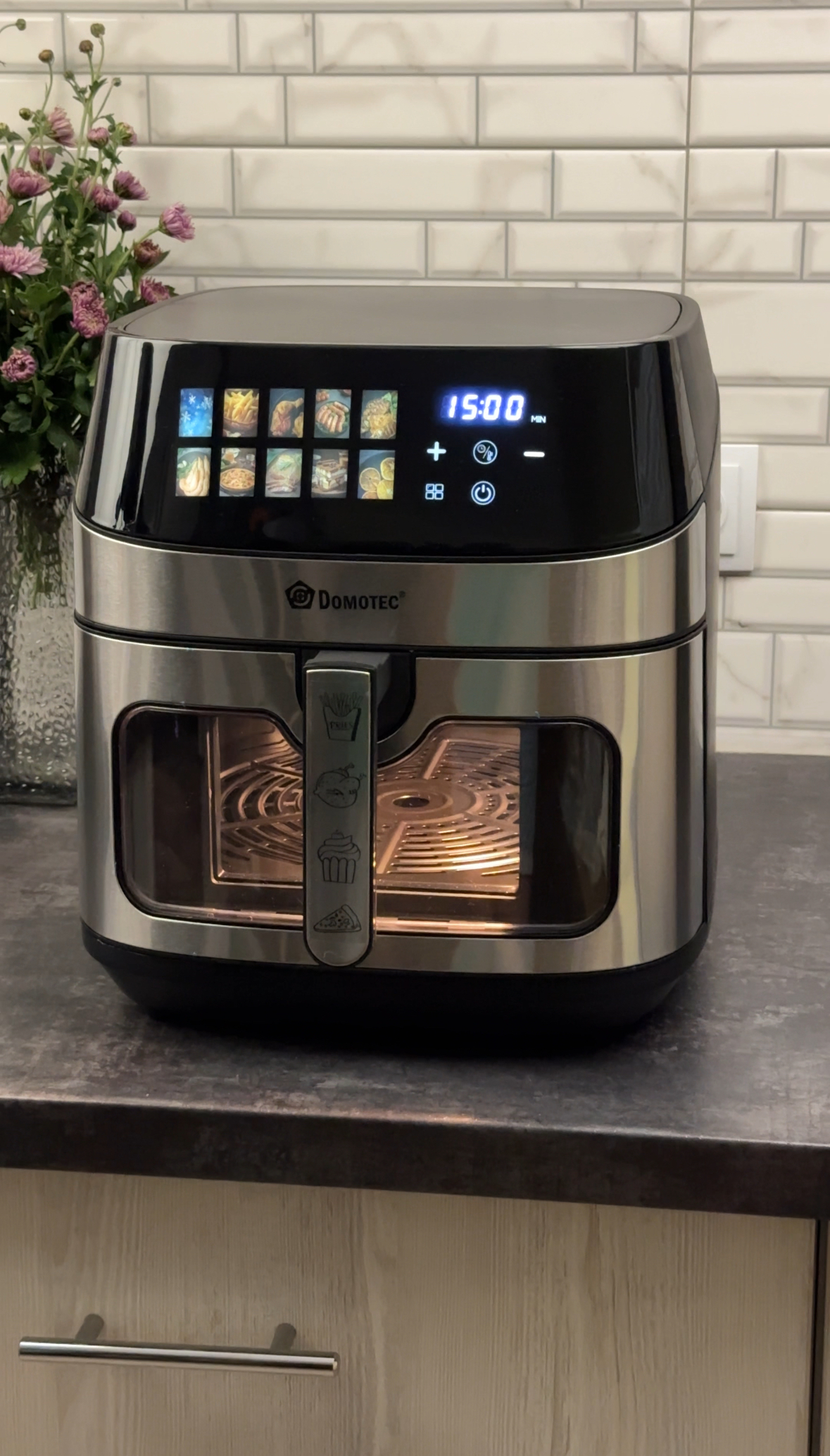 Мультипіч Domotec сенсорне управління/LED-дисплей 2 тена 2800 Вт 12 л (MS-3222) - фото 8 Мультипіч Domotec сенсорне управління/LED-дисплей 2 тена 2800 Вт 12 л (MS-3222) - фото 8