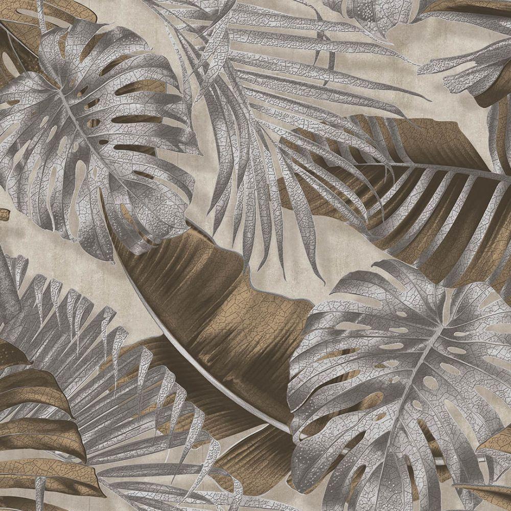 Шпалери флізелінові DU&KA Natura 22860-2 вініл гарячого тиснення 1,06х10,05 м Різнокольоровий