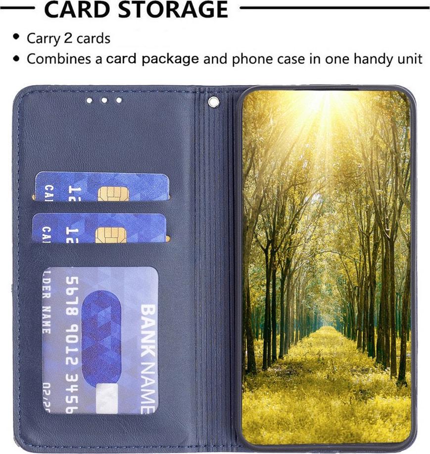 Чехол книжка SHLab Prisma Xiaomi Redmi 10C Blue (36308-28) - фото 5 Чехол книжка SHLab Prisma Xiaomi Redmi 10C Blue (36308-28) - фото 5