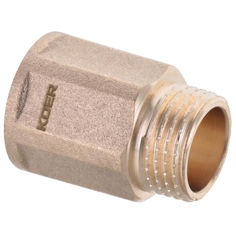 Подовжувач KOER WM.E06-25.WN 1/2" x 25 мм (KR3011)