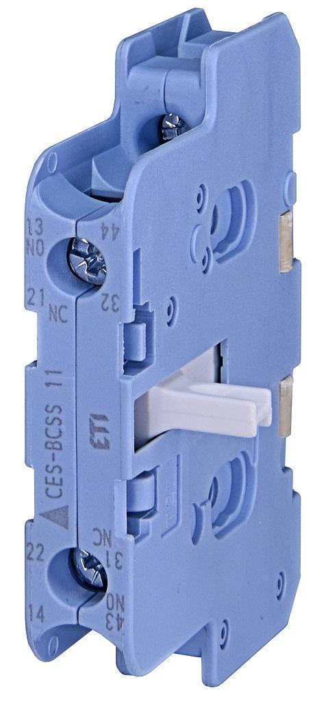 Блок-контакт ETI CES-BCSS 11 1NO+1NC CES65-400 боковий 1-й рівень 5,6A 230V (4646577)