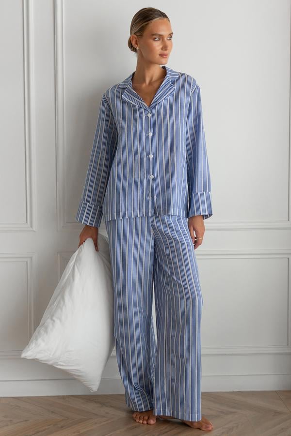 Піжамний костюм Lake Lace з брюками бавовняний M/L (29517764) Піжамний костюм Lake Lace з брюками бавовняний M/L (29517764)