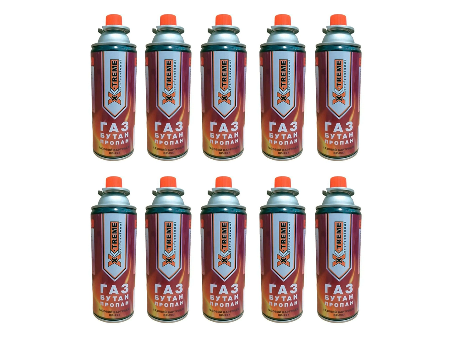 Балон X-Treame Gaz CRV газовий всесезонний 400 мл 227 г 10 шт. Балон X-Treame Gaz CRV газовий всесезонний 400 мл 227 г 10 шт.