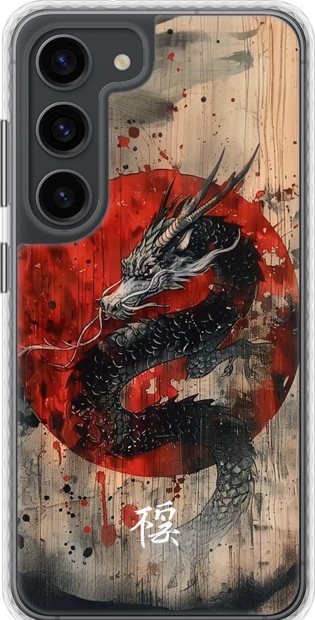 Чехол на Samsung Galaxy S23 Восточный дух (6100pc-2907-42517)