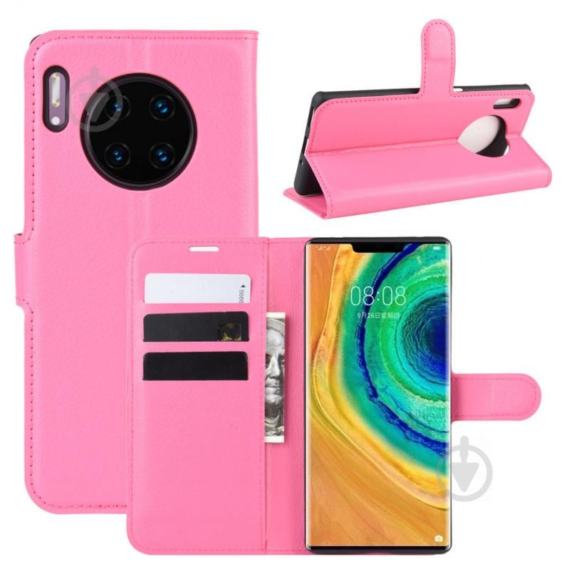 Чехол-книжка Litchie Wallet для Huawei Mate 30 Pro Rose (hub_WCLR03238) - фото 2