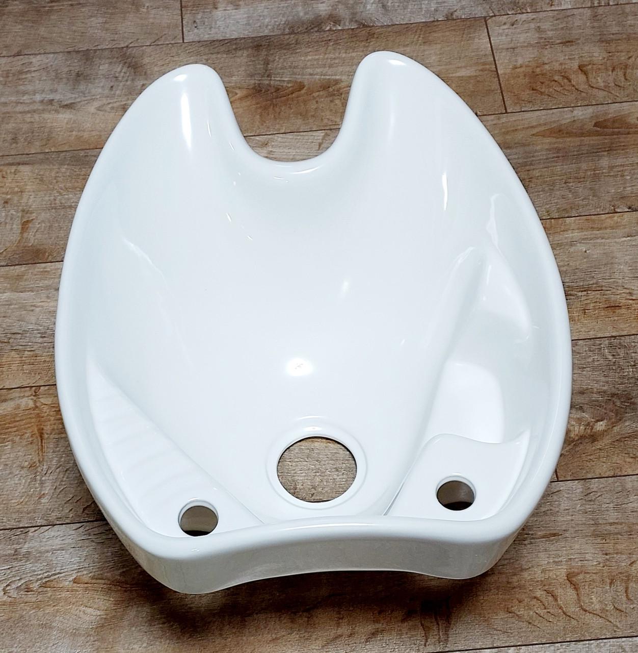 Раковина керамічна до перукарської мийки ДенІС professional 020 COSMO Білий (1453070561) - фото 6