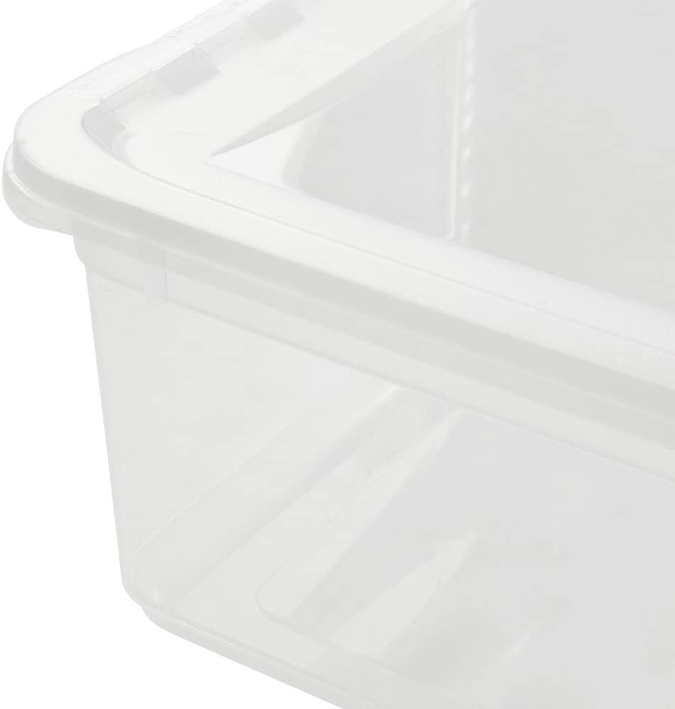 Ящик для зберігання з кришкою Keeeper Bea 5,6 л Прозорий (Кее-0578) - фото 3