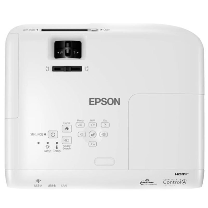 Проектор EPSON EB-X49 середньофокусний 1024x768 XGA 3600Lm (tf3487) - фото 5