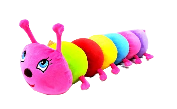 Мягкая игрушка-обнимашка Копица Гусеничка 1 53х10 см (00276-2)