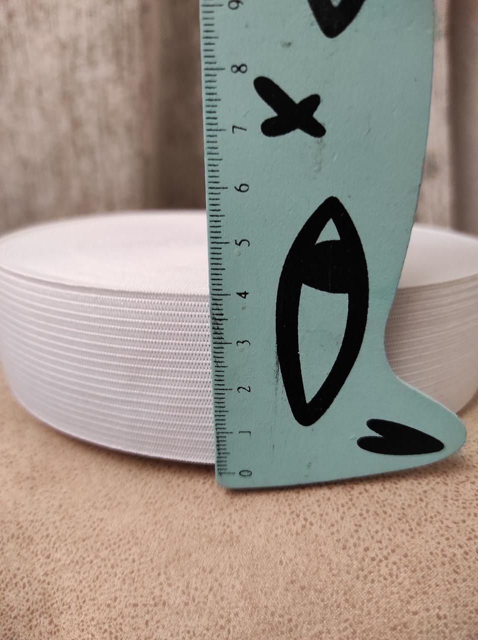 Гумка для одягу білизняна 4 см Білий (1487343116) - фото 2 Гумка для одягу білизняна 4 см Білий (1487343116) - фото 2