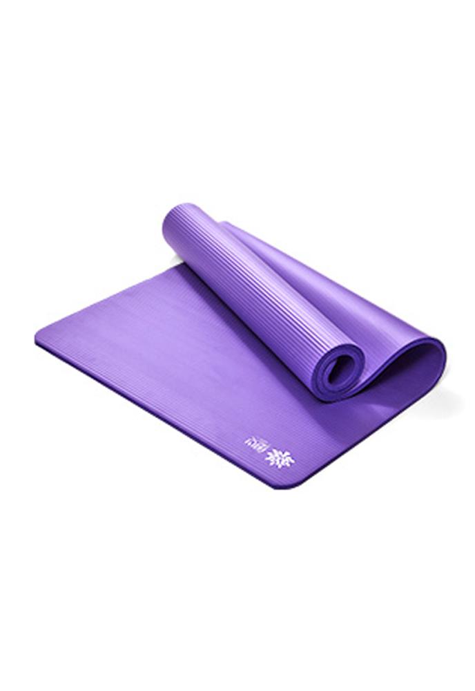 Коврик для йоги и фитнеса AOYI 1130-04 10 мм Сиреневый (1130-04)