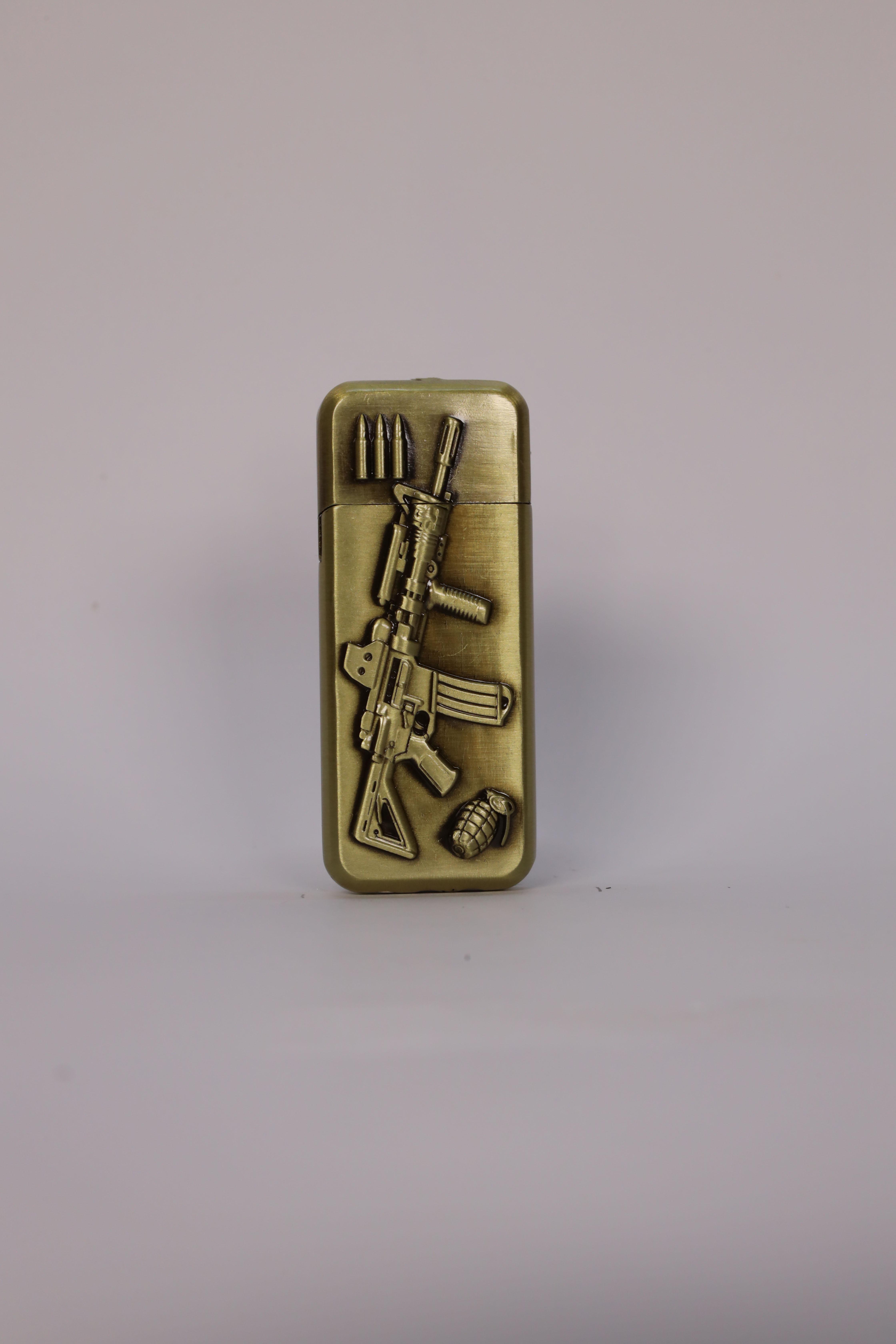 Зажигалка газовая кремниевая №19-18 автомат Gold (32146969) Зажигалка газовая кремниевая №19-18 автомат Gold (32146969)