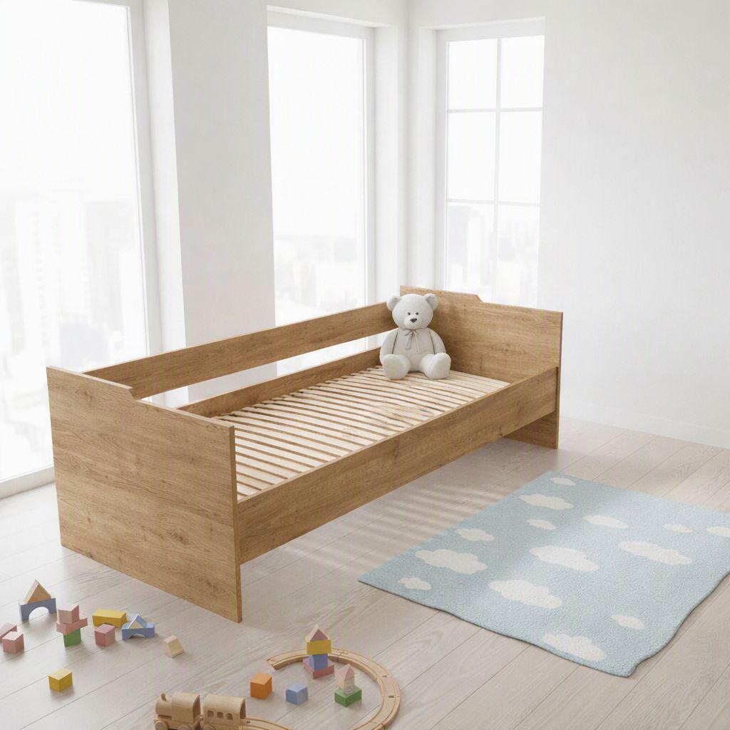 Кровать детская BED-ROOM 3 1936x950x650 мм Дуб Тахо