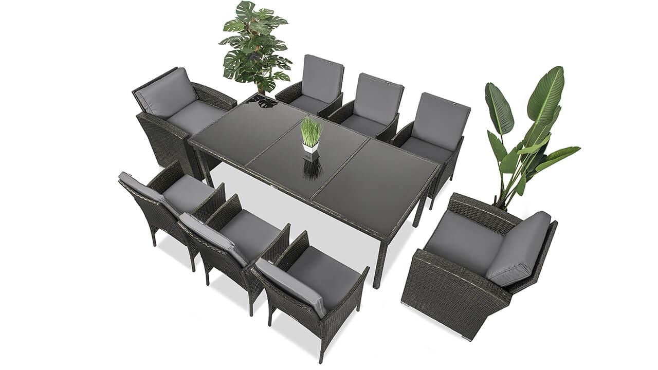 Набор садовой мебели Just Relax Bulgaria Plus Темно-коричневый (627 Brown)