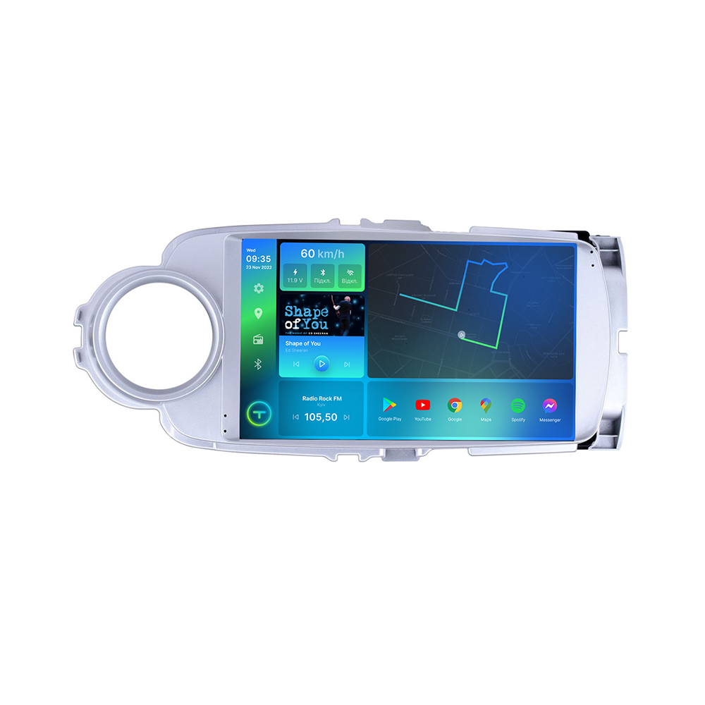 Магнитола штатная Torssen 2K Toyota Yaris P130 2011-2013 F98256 4G Carplay DSP (202307267)