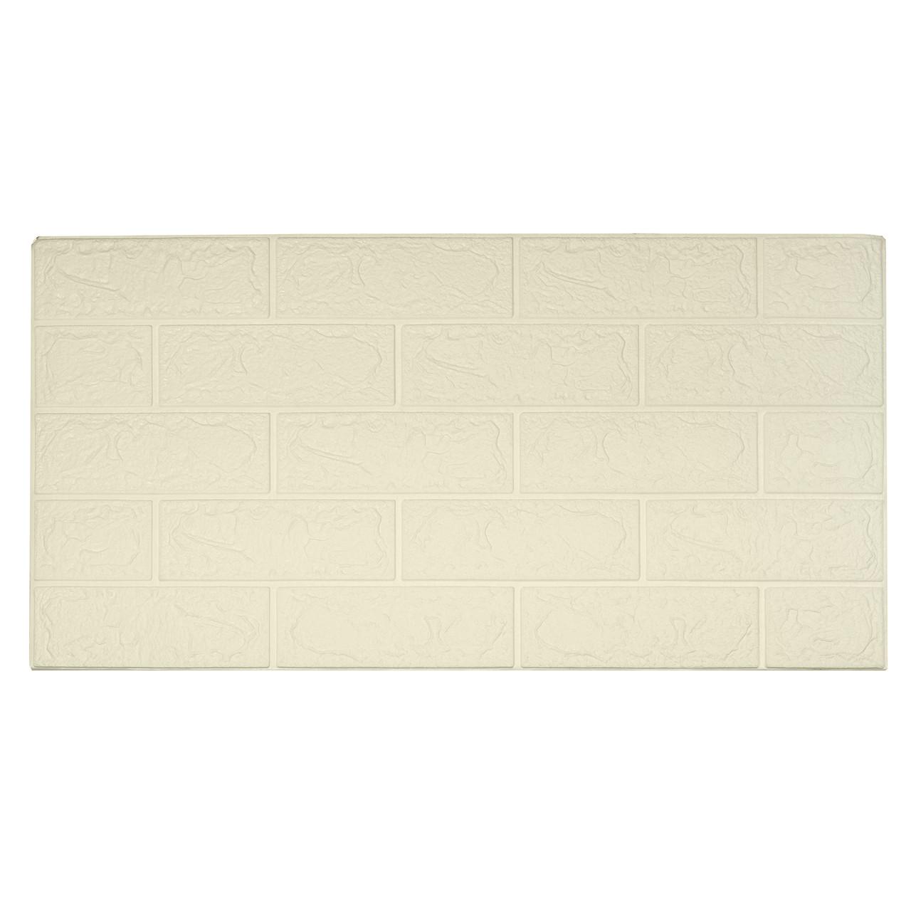 3D-панель декоративна Wellamart 6 шт. Білий (72190002)