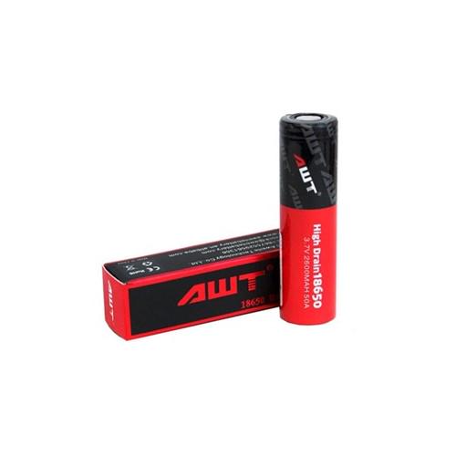 Высокотоковый аккумулятор AWT 18650 2600 mAh Li-Ion 3,7V 50A