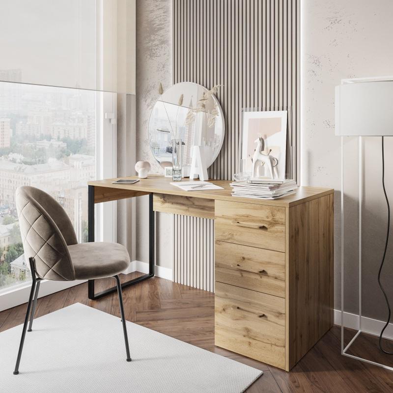 Стіл письмовий Loft-5 1400х598х750 мм Дуб Аппалачі (Арт.230) - фото 4 Стіл письмовий Loft-5 1400х598х750 мм Дуб Аппалачі (Арт.230) - фото 4