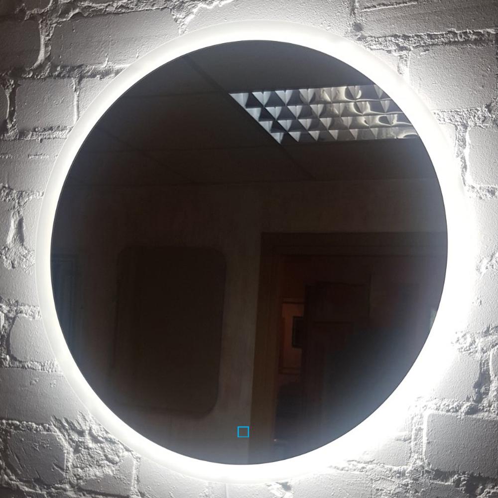 Зеркало в ванную с подсветкой LED Mirror Андорра с сенсорным управлением 80 см