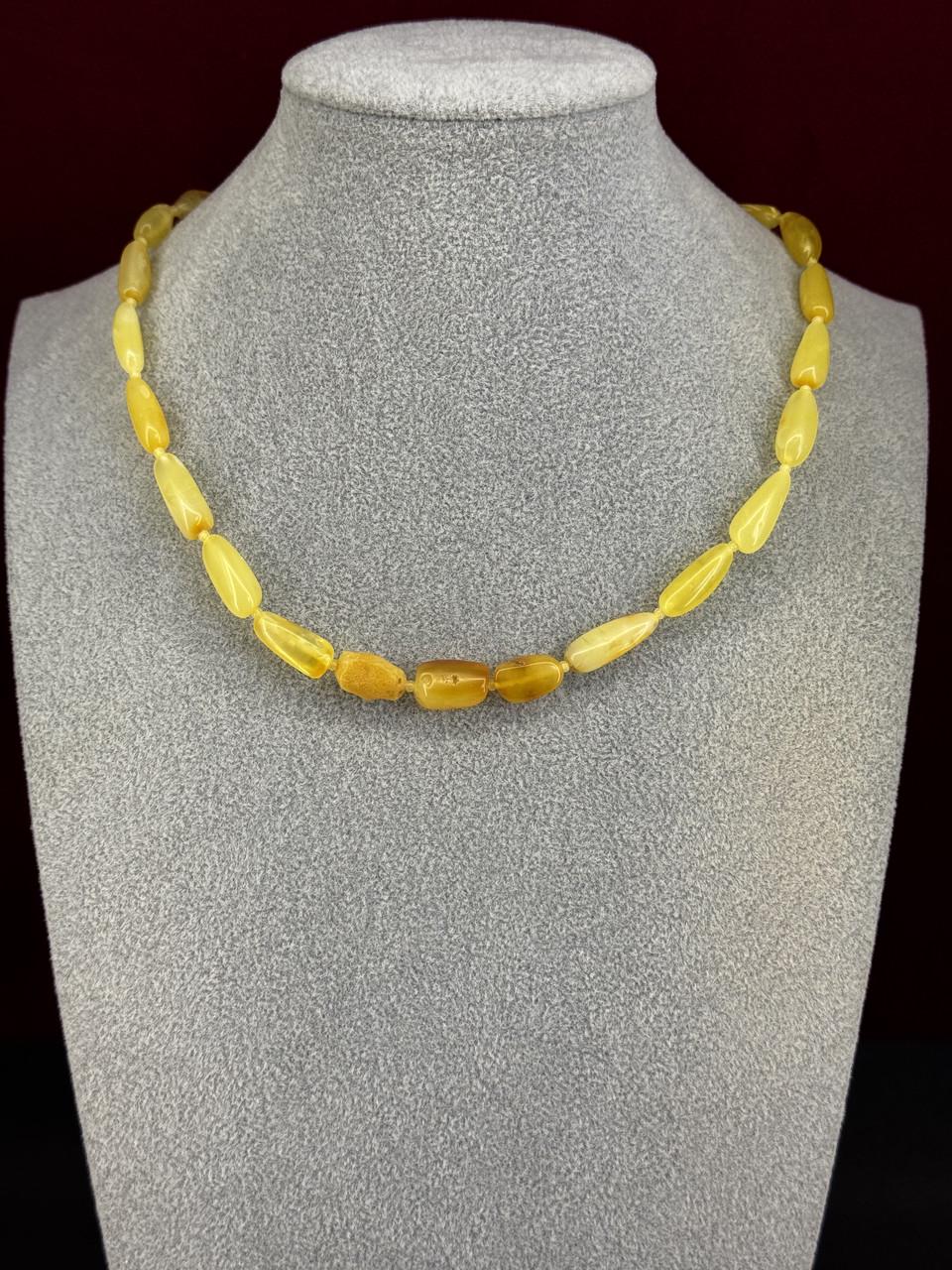 Бусы из янтаря лечебные 45 см (н-876)