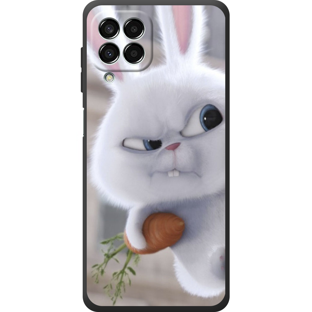 Чохол BoxFace Samsung Galaxy M33 5G (M336) Rabbit Snowball Чорний силікон (44472-up1116-44482)