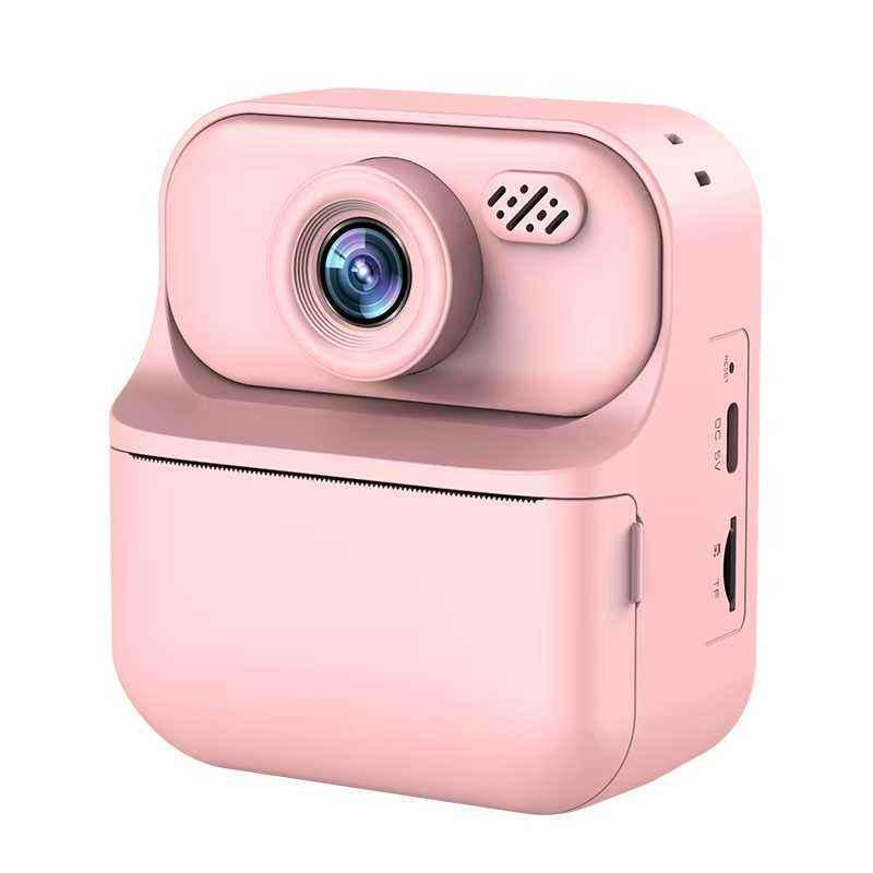 Фотоаппарат детский S1 с мгновенной печатью фото Pink (31153020)