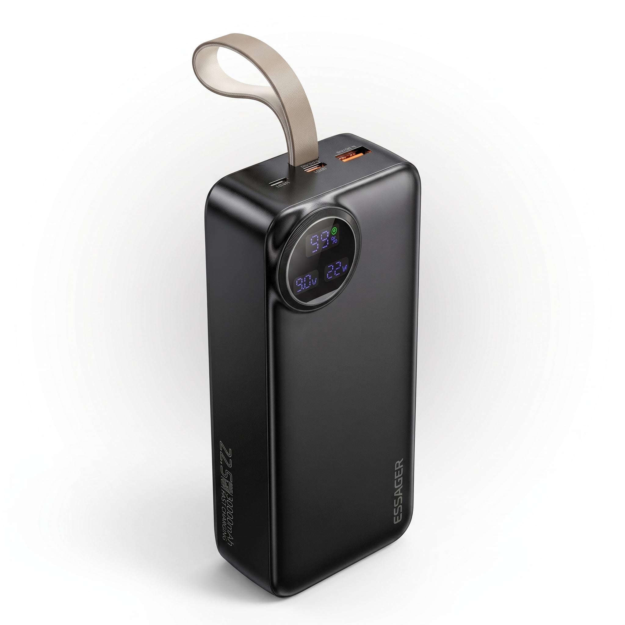 Повербанк Essager Heteromypil 30000 mAh 22,5W ES-D016 Черный (EDY3W-YT01-Z)