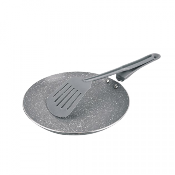 Сковорода для блинов Maestro 25 см с антипригарным гранитным покрытием Серый