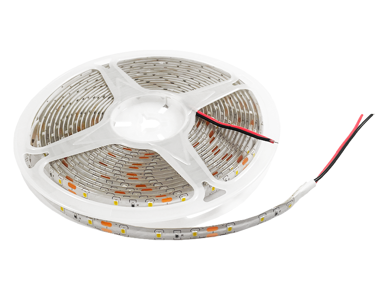 Світлодіодна стрічка MTK 3528-60LED-8 мм 12V 4,8W/м IP65 Теплий білий 2700K-3500K (MTK-300WW-3528-IP65-12)