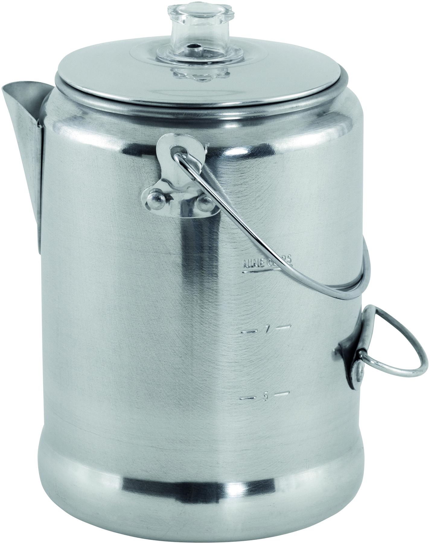 Кавоварка туристична Easy Camp Adventure Coffee Pot 1,4 л Silver (680197) - фото 1