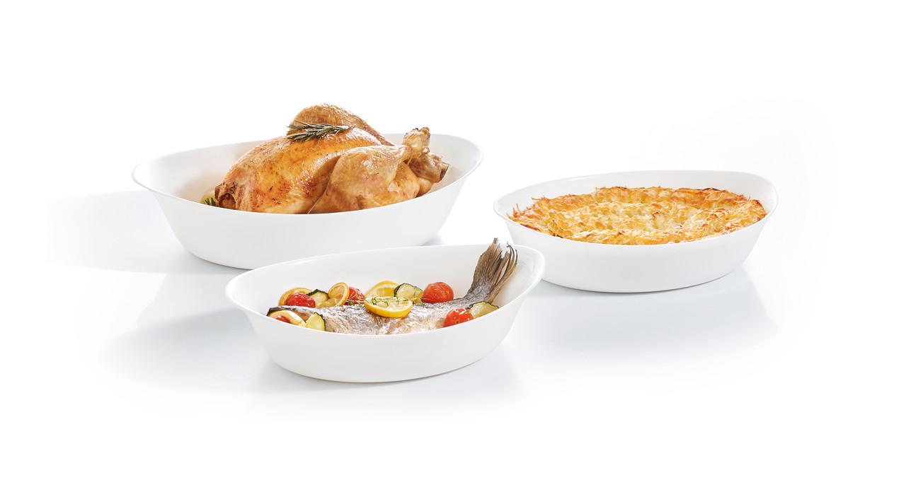 Форма для запекания овальная Luminarc Smart Cuisine Carine 38х23 см (N3486) - фото 8 Форма для запекания овальная Luminarc Smart Cuisine Carine 38х23 см (N3486) - фото 8